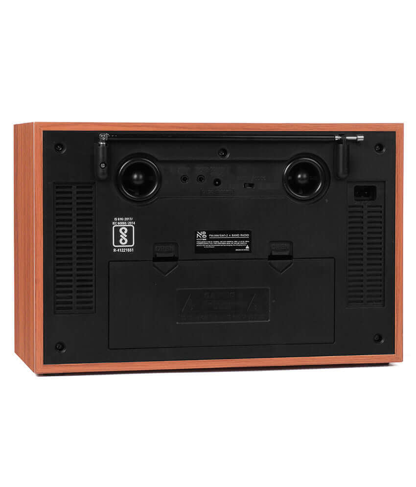 NOIZZYBOX Retro XXL 4 Band Radio with Bluetooth - Gold